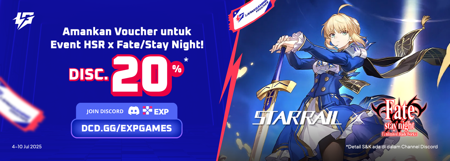 [ID] HSR Prebook Gacha Voucher 11 Jul Discord